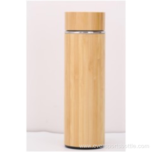 450mL Bamboo Lid Bamboo Vacuum Bottle